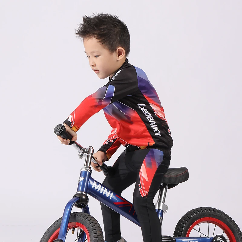 Детская трикотажная одежда для детей Штаны езды на велосипеде Спортивная улицы