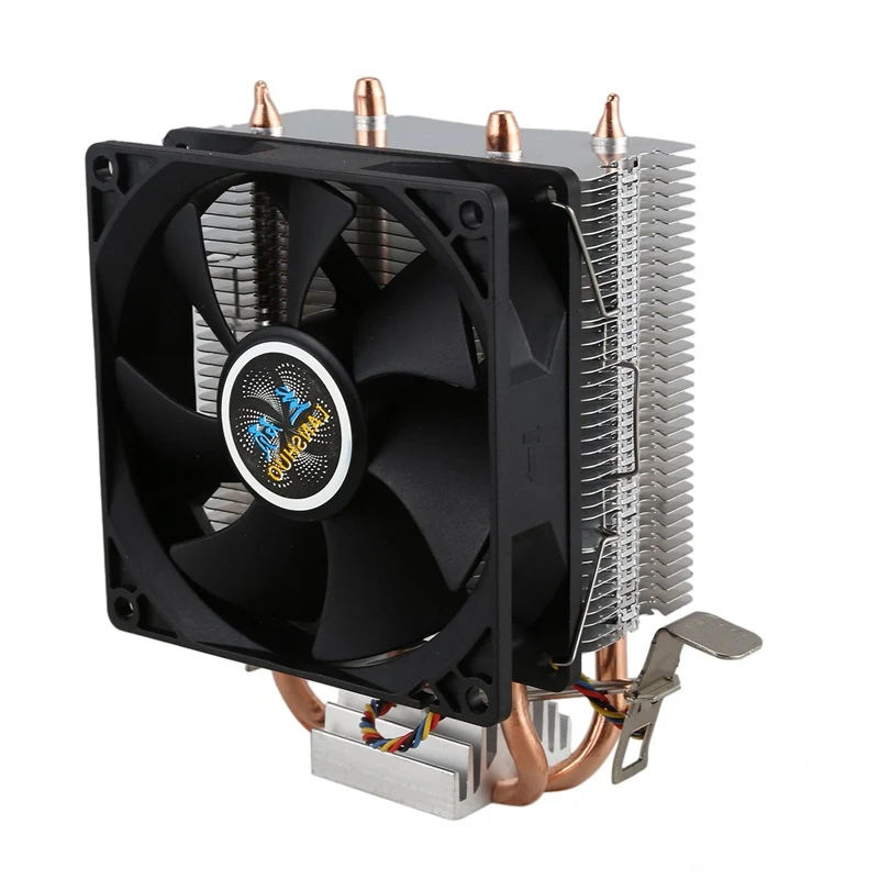 Lanshuo чистая медь 2 тепловая трубка для 1366 1155 775 Intel/Amd мульти платформенный