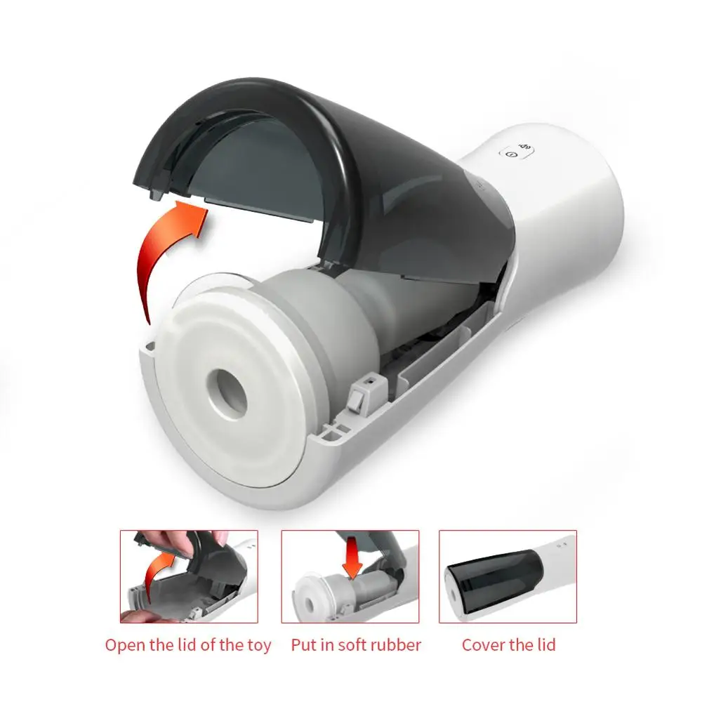 LEVETT мужской автоматический мастурбатор чашка электрическая телескопическая