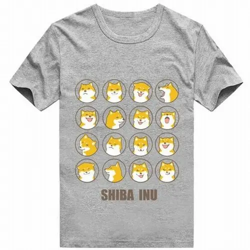 Doge Сиба ину собака щенок домашние животные милые Xxxtentacion мужские хлопковые