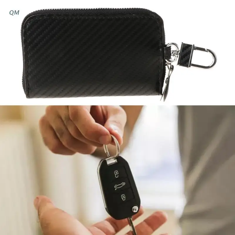 

13MF Anti-theft Car Key Fob Guard RFID Signal Shielding Blocker Security Box Signal Blocking Pouch Protector Shield