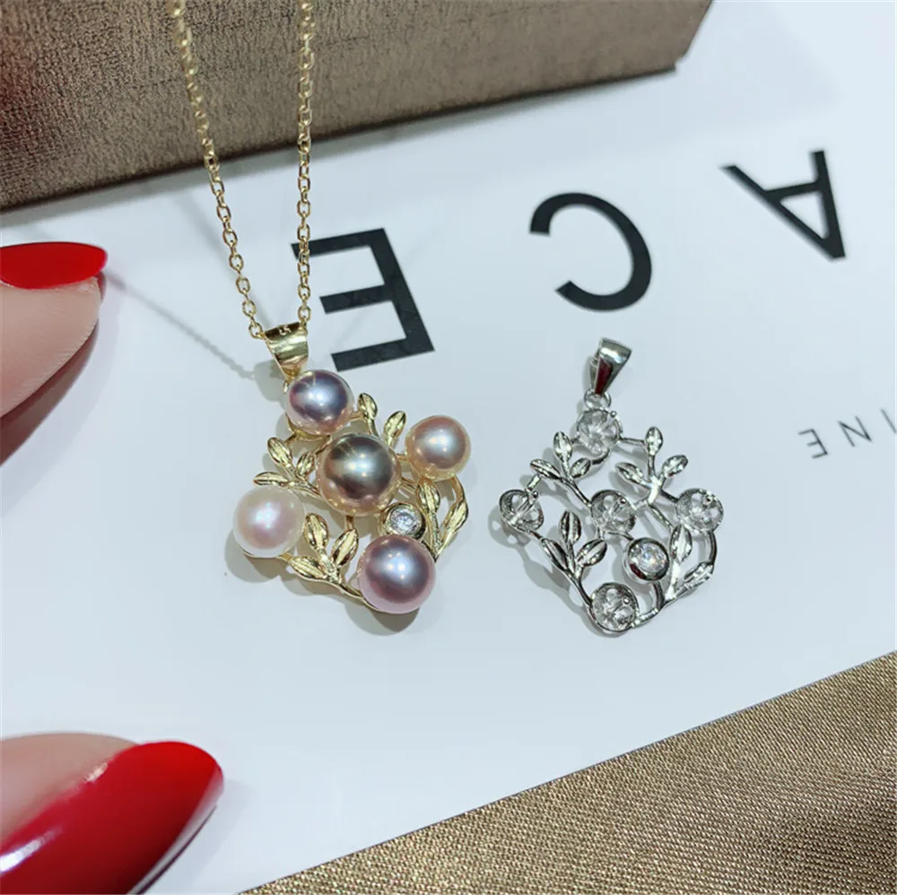 

Real Solid 925 Sterling Silver Connector Oysters Pearl Bead Caps Diy Jewelry Accessories