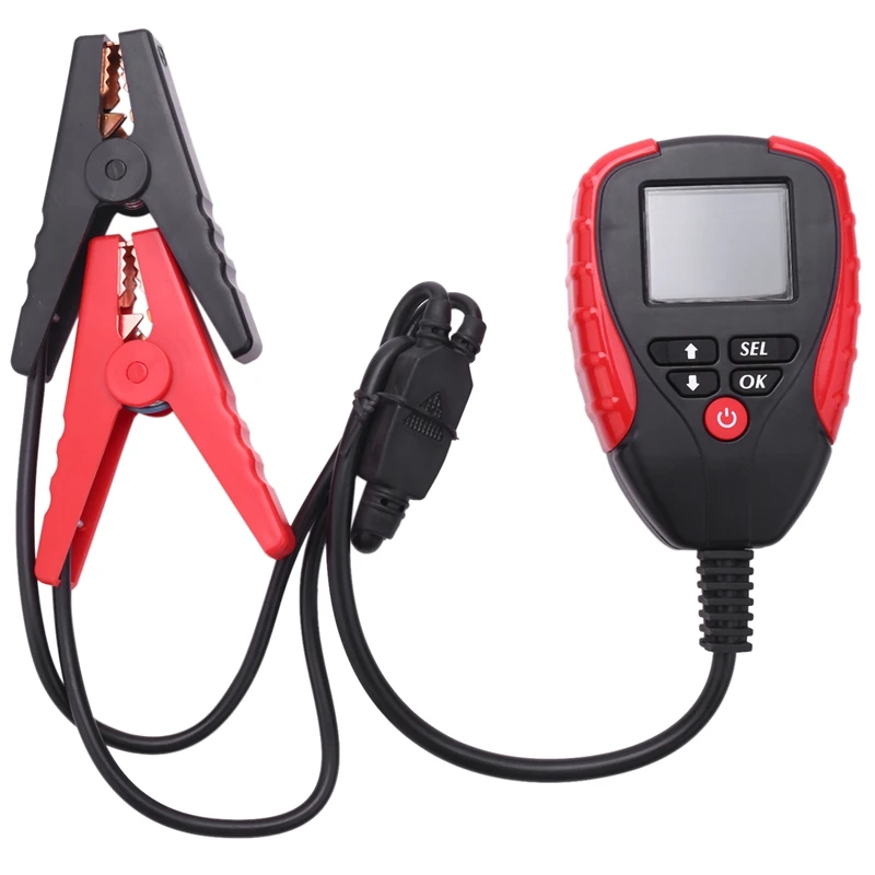 

Digital 12V Car Battery Tester Pro With Ah Mode Automotive Battery Load Tester And Analyzer Of Battery Life Percentage,Voltage,