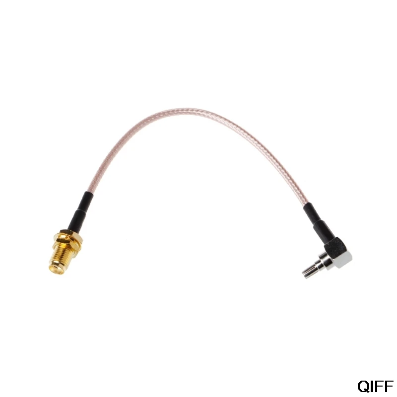 

Прямая поставка & оптовая продажа SMA типа «Мама» к CRC9 угловой разъем кабель RG316 Pigtail 15 см 6 "5 августа