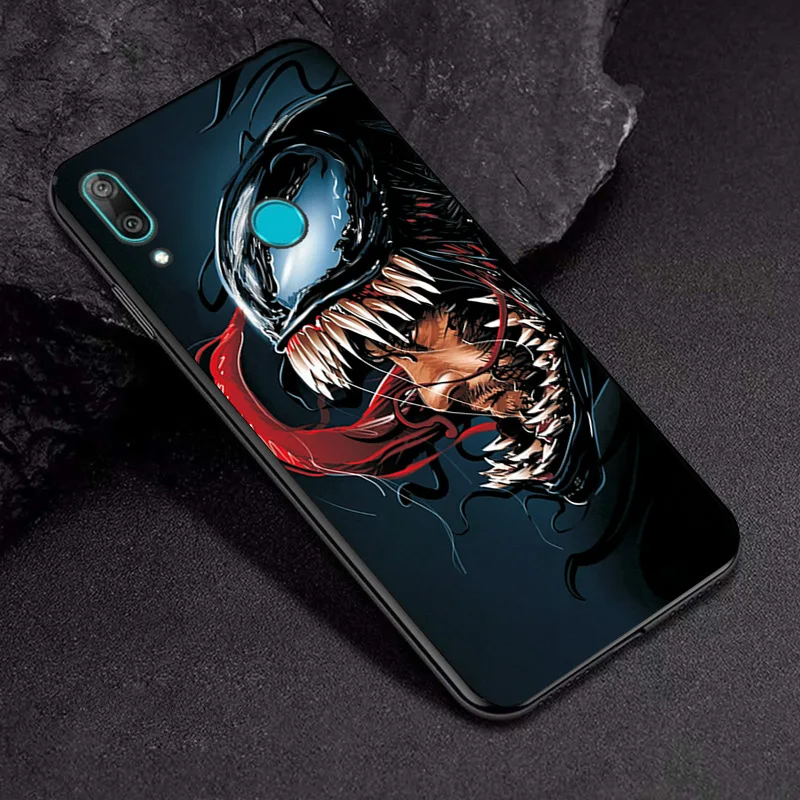 TPUBLK644 Черный ТПУ чехол для телефона Marvel Hero для huawei Honor 8X, чехол для huawei Honor 6X 7X 8X, чехол s huawei Honor 9X 9X Pro, задняя крышка - Цвет: TPUBLK644