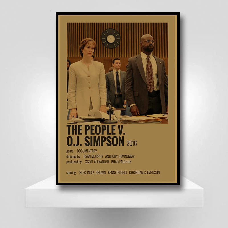 

48 classic TV series poster paintings bar cafe kitchen living room decoration painting kraft paper wall stickers home decor