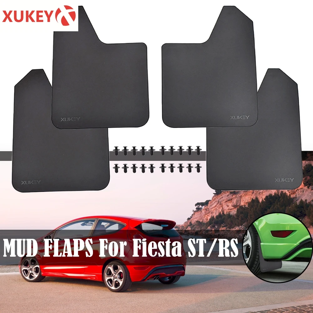 Брызговики для Fiesta ST ST150 ST180 ST200 ST500 Blue RS SE MK6 MK7 Mk7.5 MK8 S|Грязезащита| |