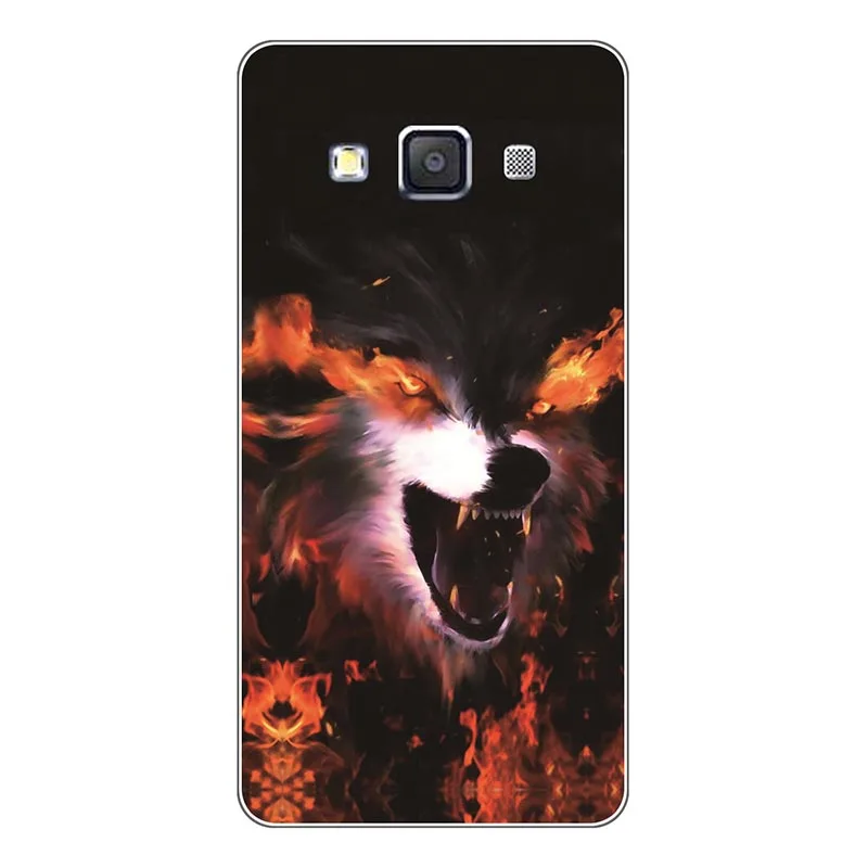 Soft Silicone Case for Samsung Galaxy E5 E5000 SM-E500F E500H E500F SM-E500FDS Phone Cases Coque | Мобильные телефоны и