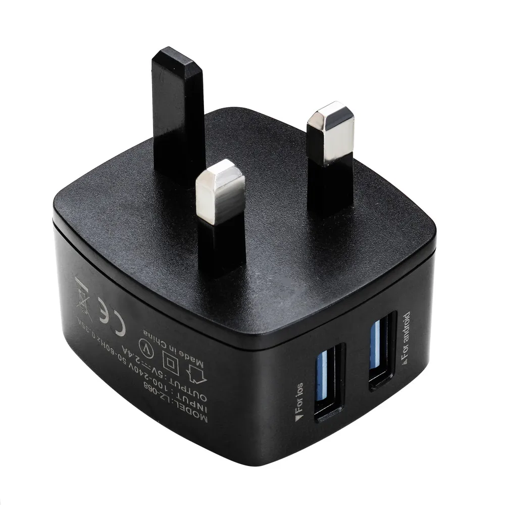 MOSUNX Универсальный 5V 3.1A UK 2-портовый USB2.0 настенное зарядное устройство для смарт-телефон Подставка для зарядки iPhone samsung Xiaomi huawei P30