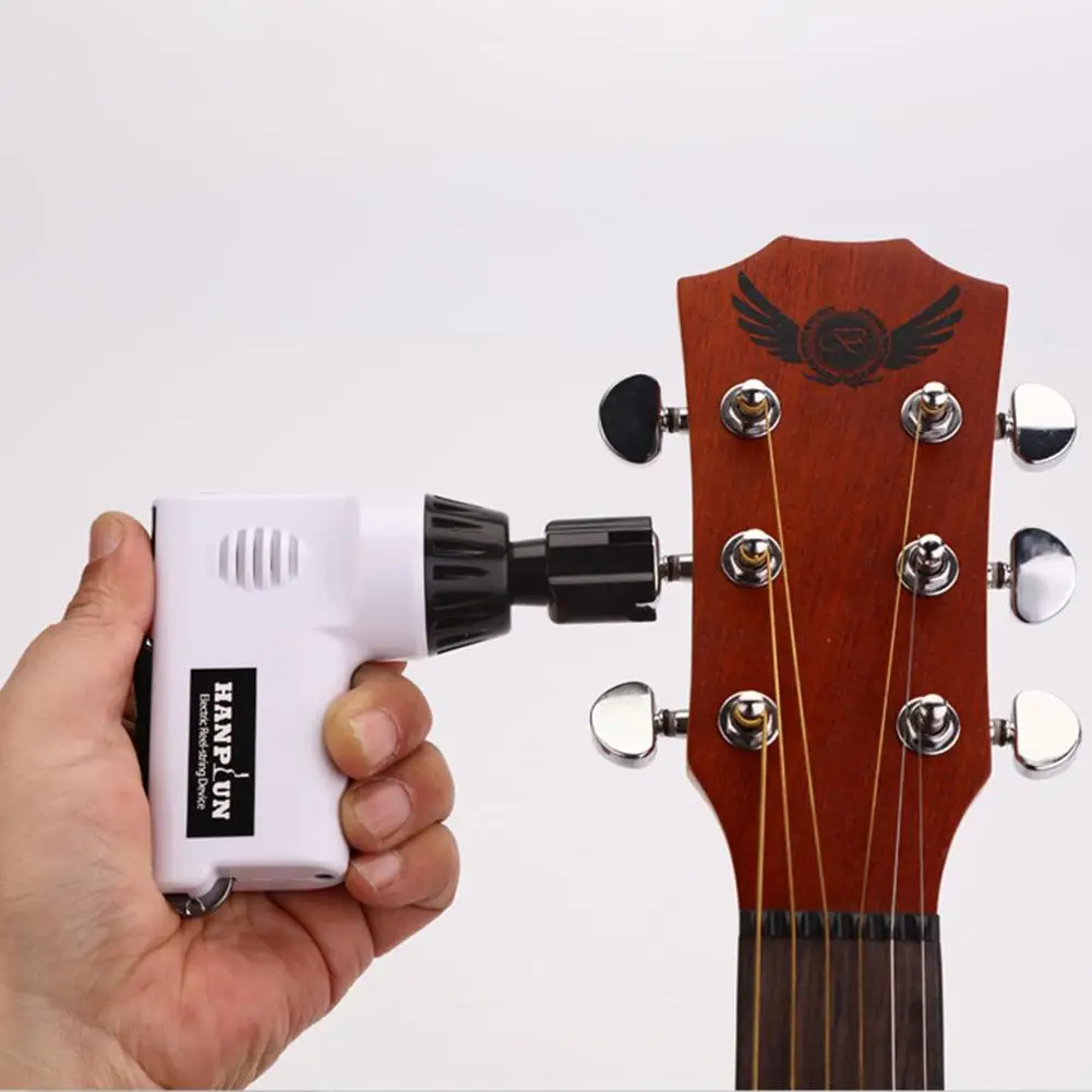 gitarre elektrische wickler draagbare automatische gitaar elektrische snaren wickler erfüllt string cutter voor ukulele guitarra reparatie free g
