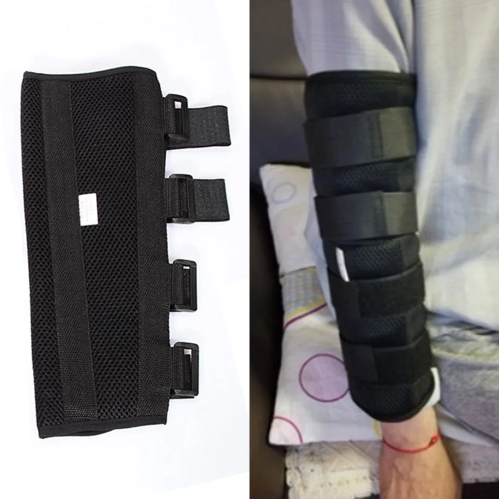 Регулируемый Корректор осанки для рук защита локтя фиксированная шина поддержка