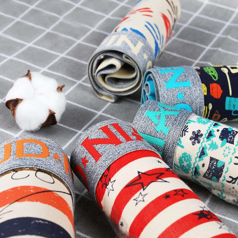 Hot Underwear Men Cotton Boxer Homme Brand Underpants Male Panties Breathbale Shorts U Convex Pouch Plus Size L-3XL