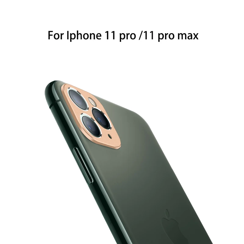 Металлическое защитное кольцо для объектива камеры для iPhone 11 Pro Max XS Max XR X 8 7 6 6S Plus Защитная крышка для задней камеры аксессуары