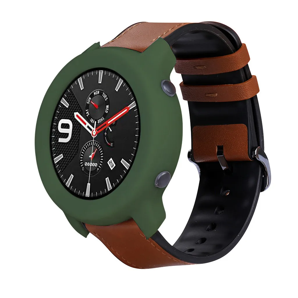 Чехол для смарт часов Huami AMAZFIT GTR Мягкий защитный чехол из ТПУ с покрытием 47 мм