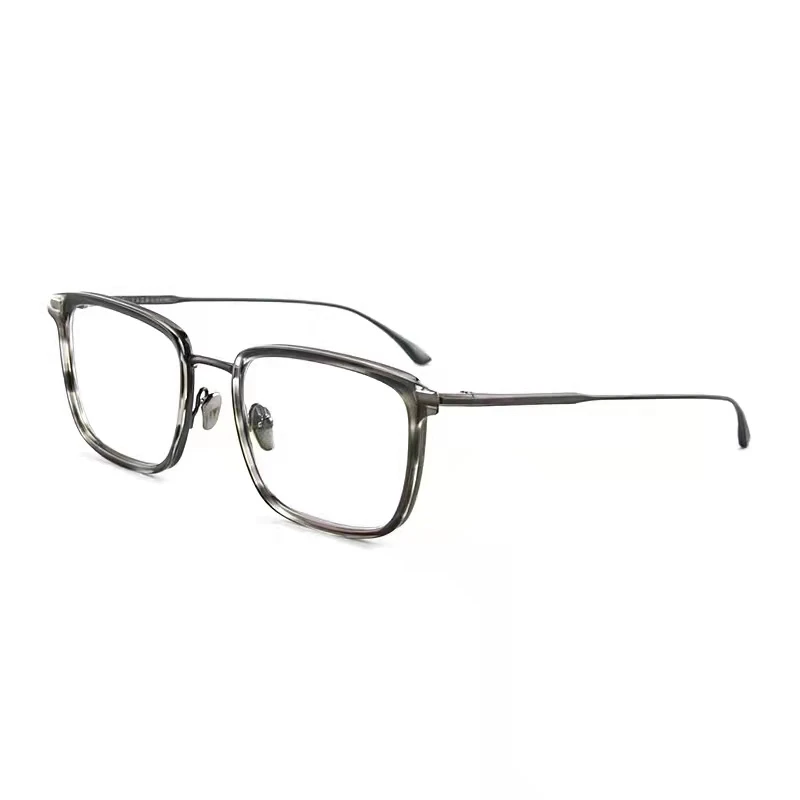 Оправа для очков Мужская квадратная с большим лицом японские оправы ручной