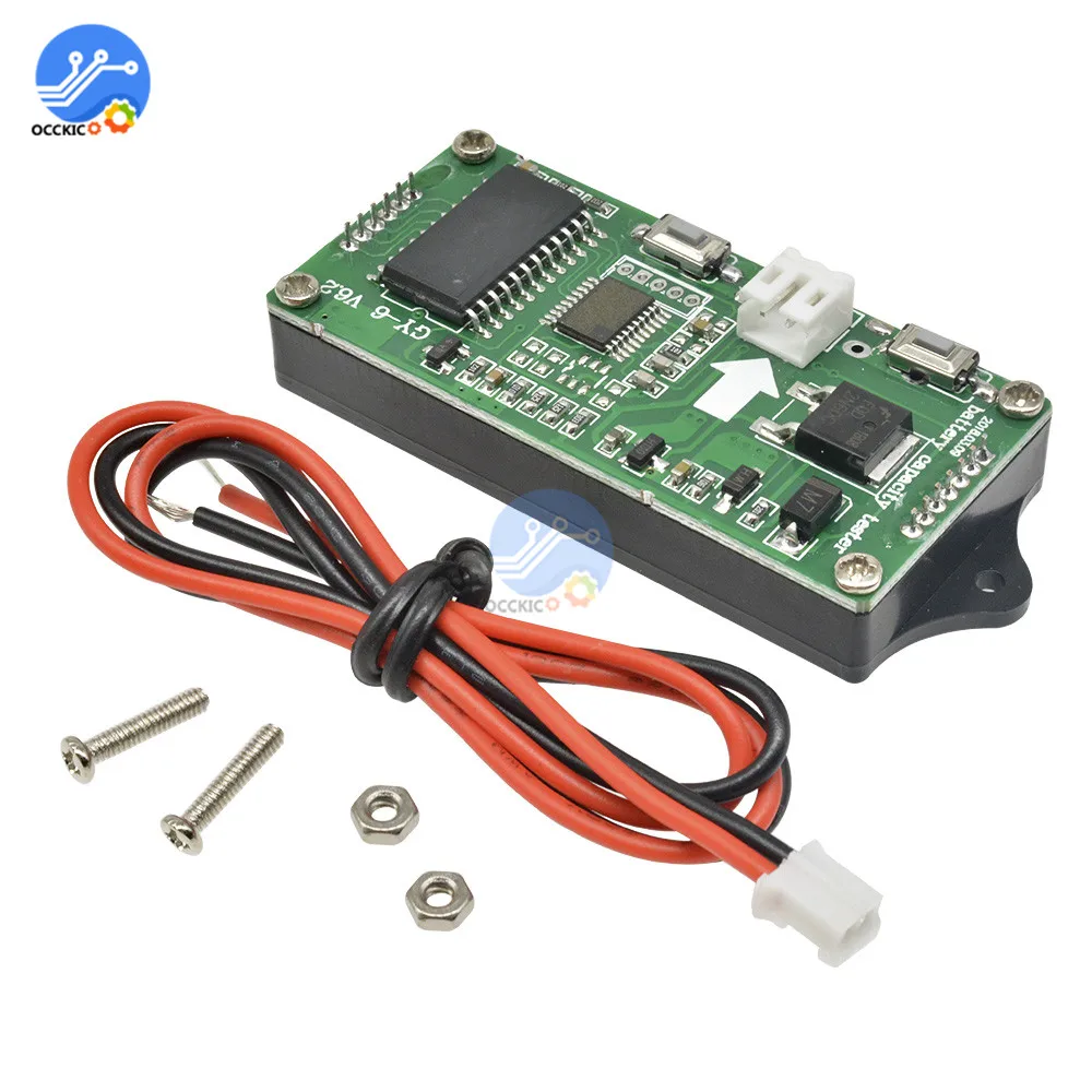 Индикатор емкости литиевых батарей BMS тестер 24 В 18650 для LiPo уровня мощности