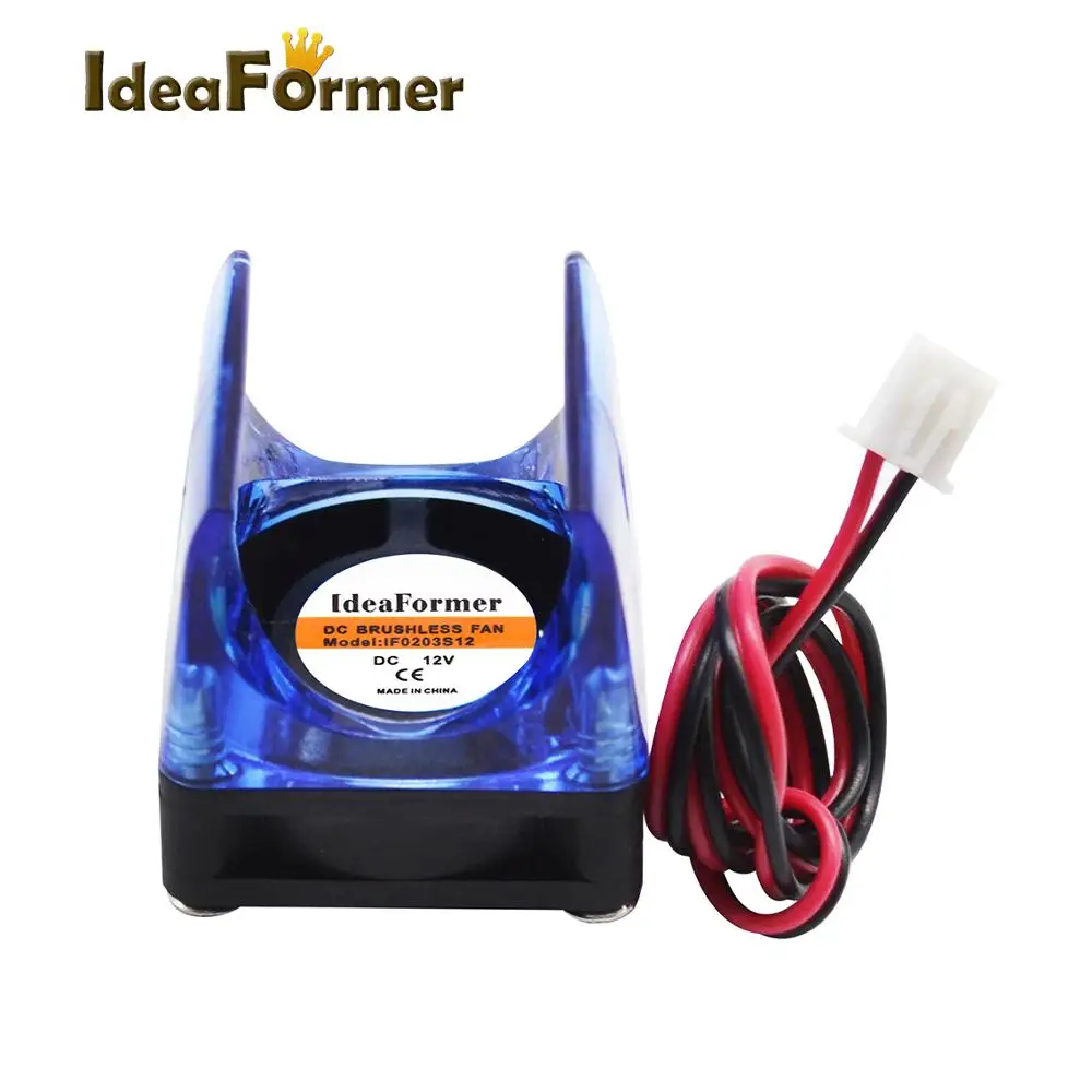 1 set V5 V6 J-head Assembled Kit Cooling Fan Radiator Cooler 3010 with Duct injection DC 12/24V hotend for 3D Printer Parts | Компьютеры и