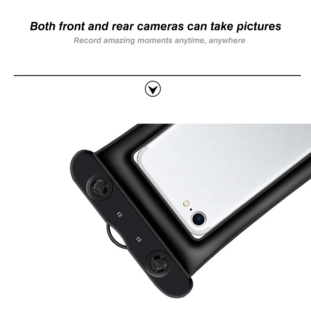 Двухслойная Герметичная сумка для смартфона прозрачный водонепроницаемый чехол