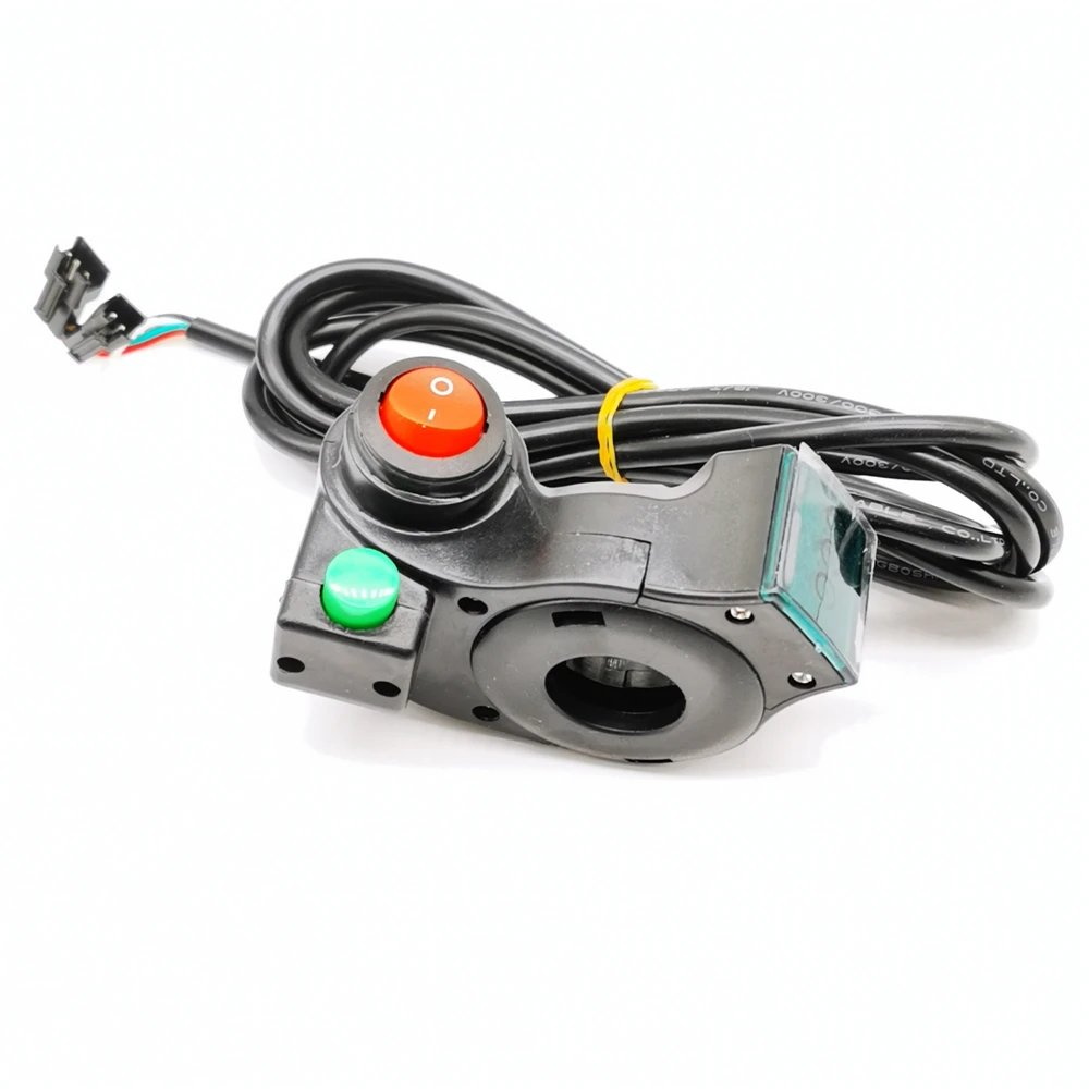 Универсальный Электрический велосипед дроссельная заслонка для большого пальца