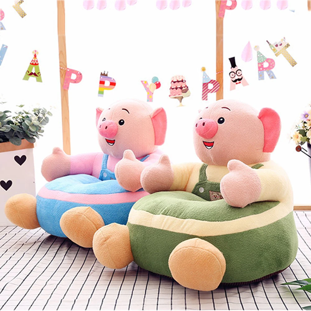 Чехол для детского дивана плюшевое сиденье удобное моющееся гнездо малышей без