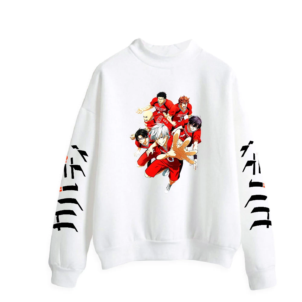 

Burning Kabaddi Tracksuit Turtleneck Sweatshirt Women Men's Outwear Harajuku Streetwear 2021 Japanese Anime Fashion Clothes