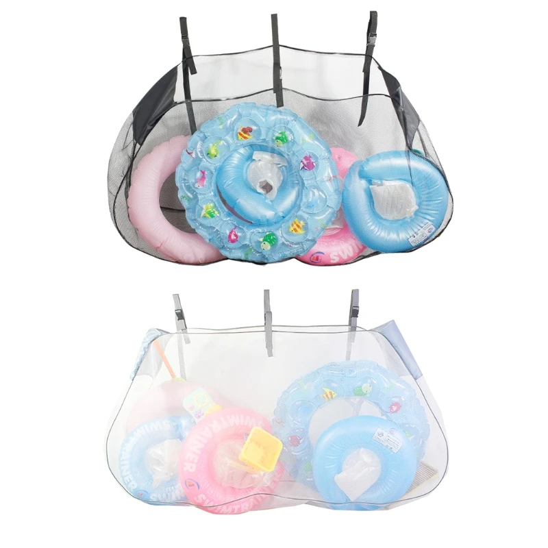 

B36F Large Capacity Net Bag Foot/Basketball Inflatable Toys Storage Bag Adjustable