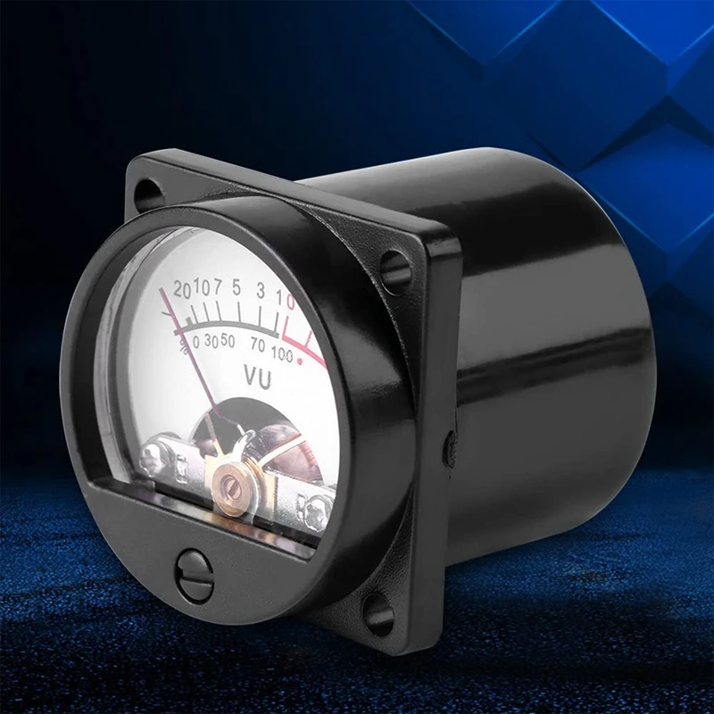 

2Pcs VU Instrument Panel Meter with Warm Backlight and Audio Level Amps with Driver