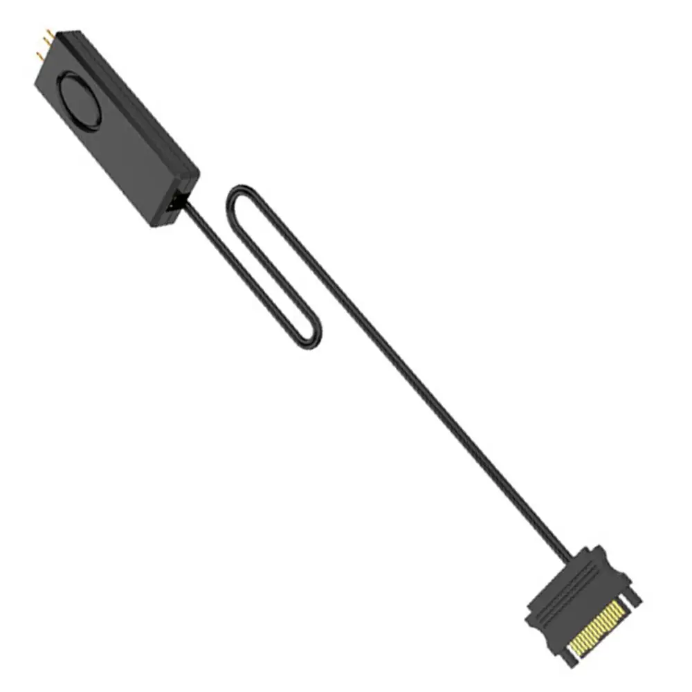 Контроллер ARGB Jonsbo SATA Pin блок питания контроллер для 3Pin 5V чехол светодиодный