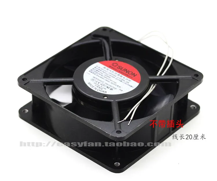 

SUNON DP200A 2123XBL.GN 12038 12CM 220V cooler Cabinet Cooling Fan 120x120x38mm