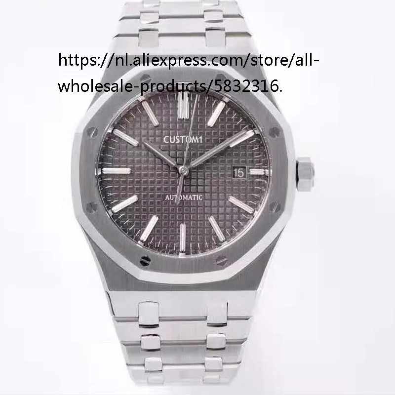 

Men's Watch Automatic Mechanical Blue Bezel 316 Stainless Steel Strap Watch Men's Watch Clock aqp15400