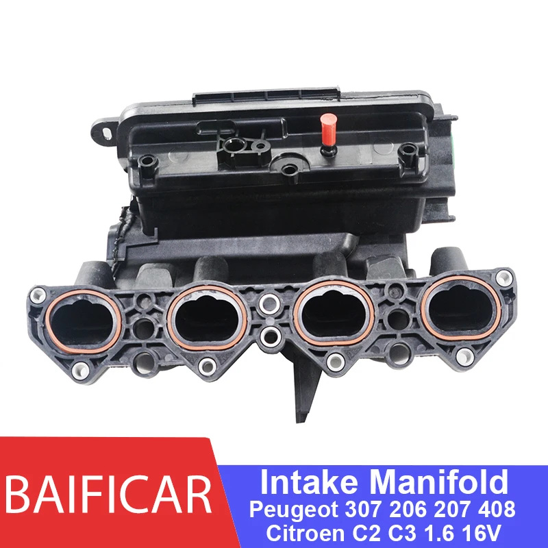 Baificar новый впускной коллектор (впускной коллектор) 9635885080 0342H1 для Peugeot 307 206 207 408