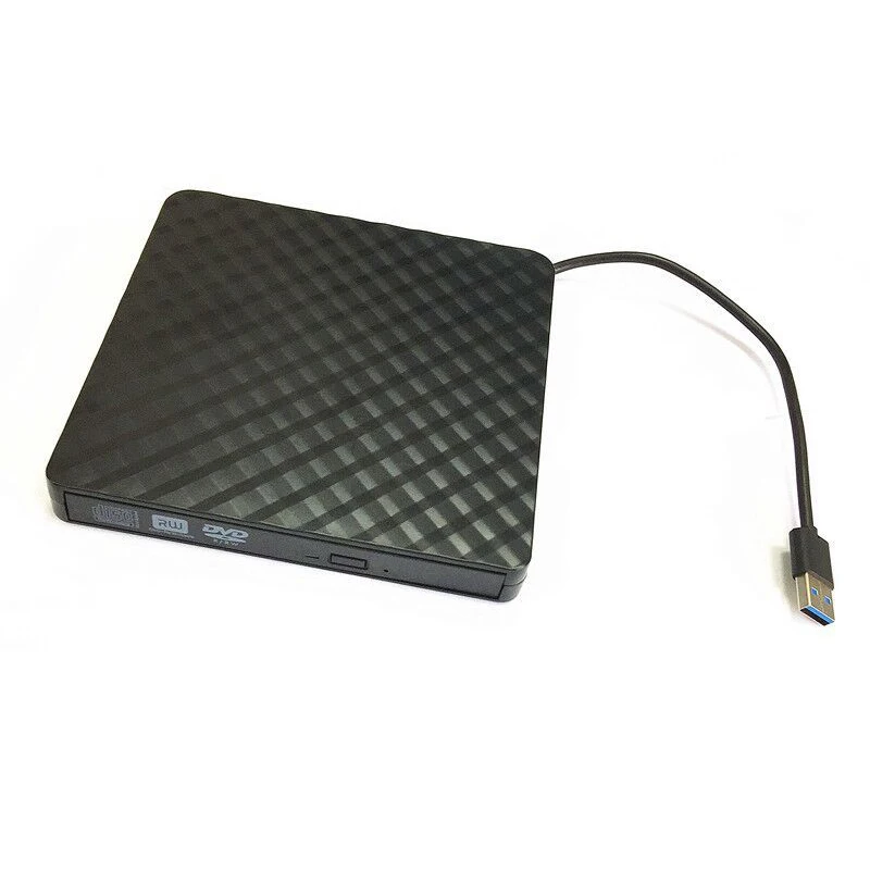 

External DVD CD Drive Portable Ultra-thin USB 3.0 Rewriter Writer Burners High Speed Data Transfer for Laptop PC AS99
