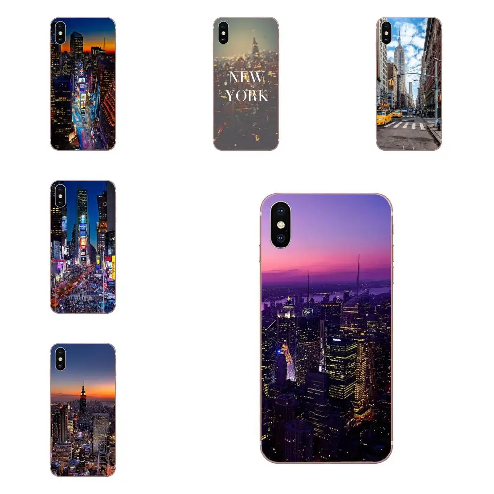 Силиконовый чехол для телефона New York Times Square Taxi лучший Samsung Galaxy A01 A51 A71 S20 Ultra S11 S11E S10