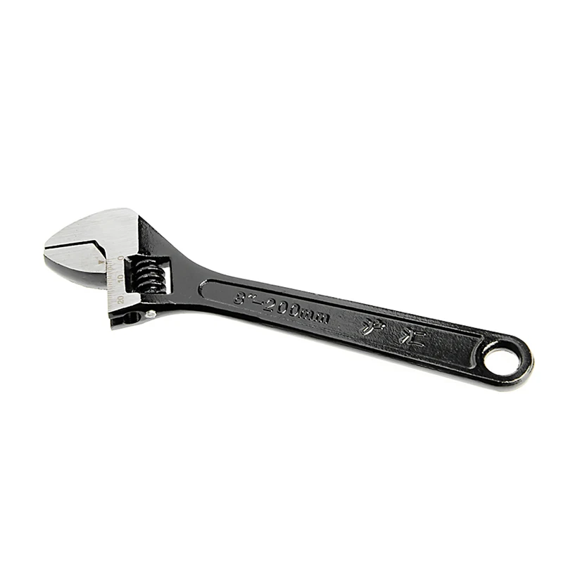 

8\" 200mm Professional DIY Adjustable Wrench Spanner Hand Grip Tool New B95A