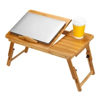 2 size computer stand laptop desk notebook lapdesk usb fan table stand tray studying bamboo table adjustable portable