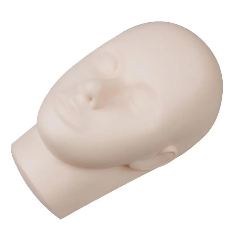 Прививочные ресницы тренировочная голова модель макияж для глаз и лица Манекен