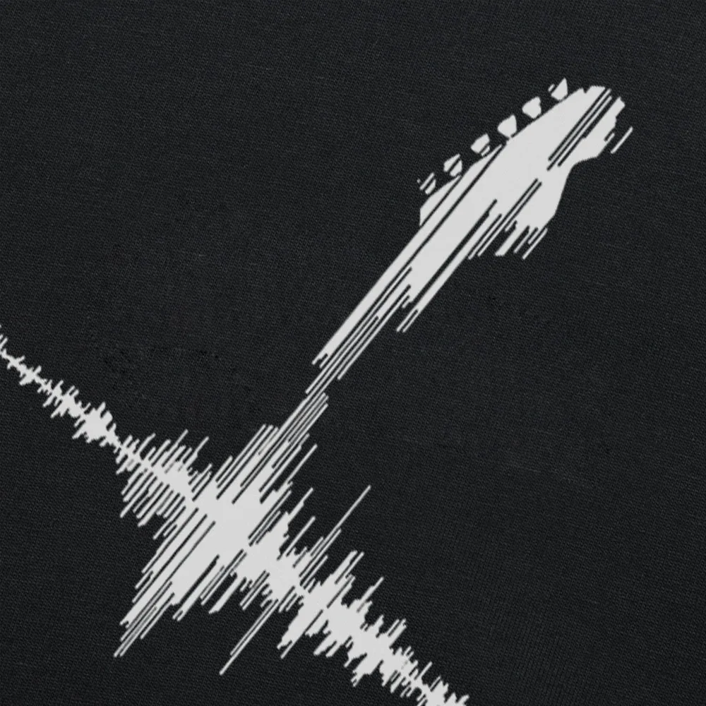 Эволюция человека бас-гитара плеер сердцебиение Мужская футболка басист