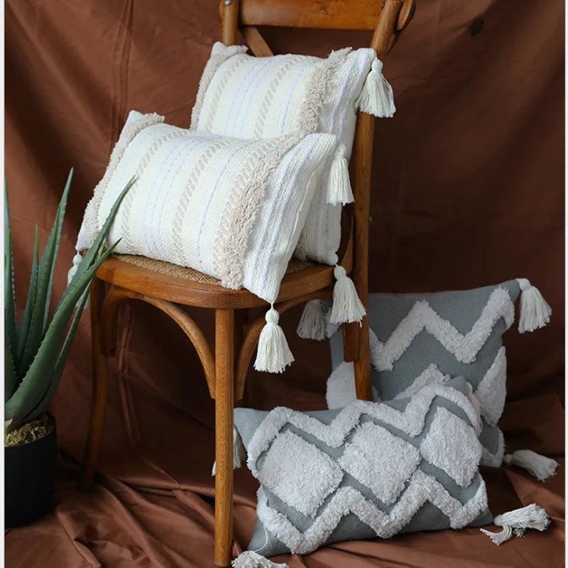 декоративные подушки в стиле бохо. подушка макраме. Macrame наволочки. наволочка в стиле бохо. подушки в этно стиле.