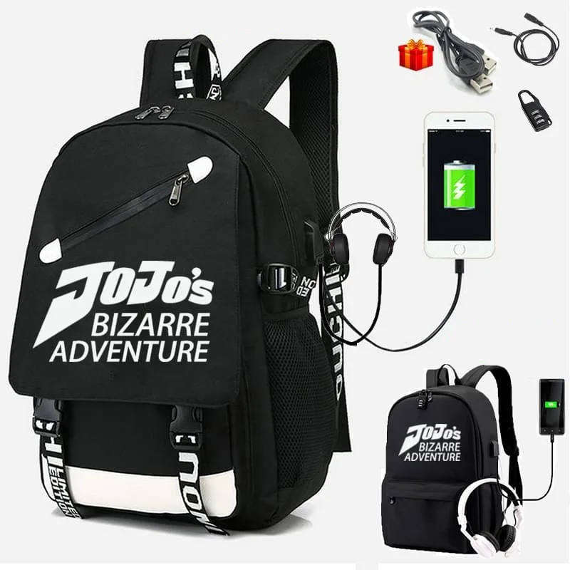 

IMIDO Luminous Letter Backpacks for School Students Usb Charging Travel Bags Teenagers Fashion Large Capacity Shoulders Backpack