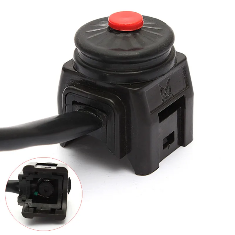 

Universal Kill Stop Switch Horn Button Handlebar Switch Headlight and Fog Light Switch ON / OFF For Motorcycle Pit Quad Bike