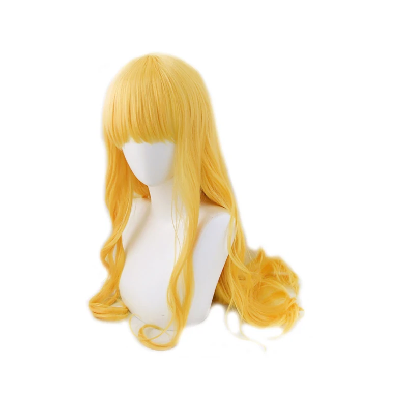 Парик для косплея бродячие псы длинный блонд термостойкий искусственный волос