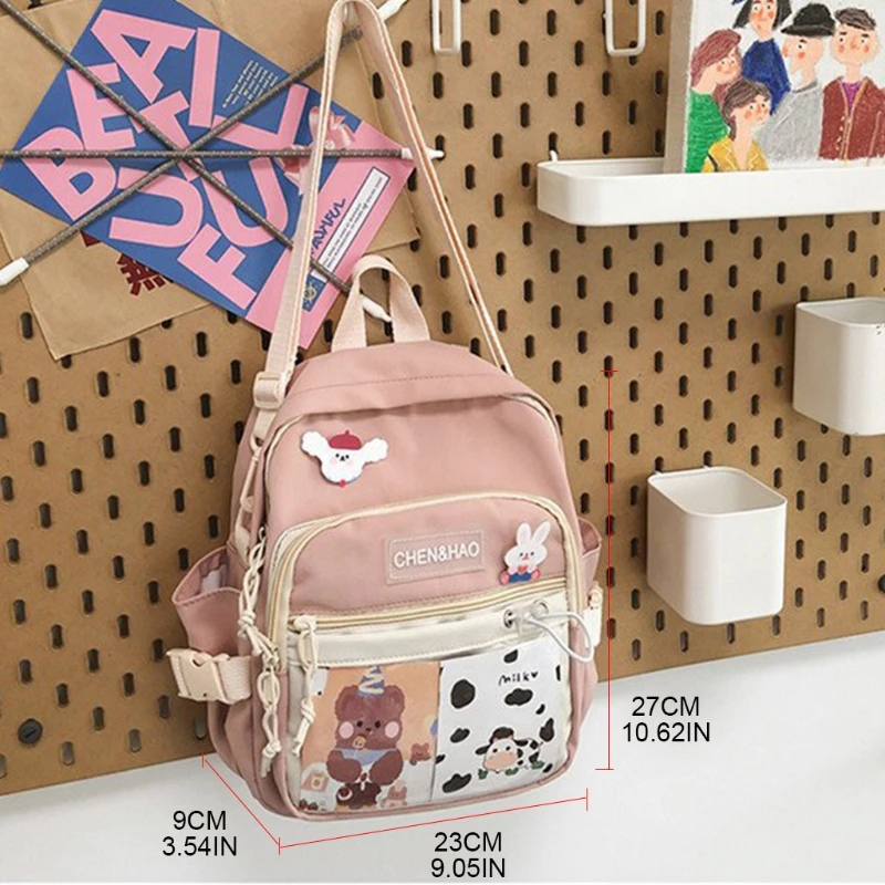 

Women Nylon Backpack Convertible Ladies Casual Daypack Small Shoulder Bags