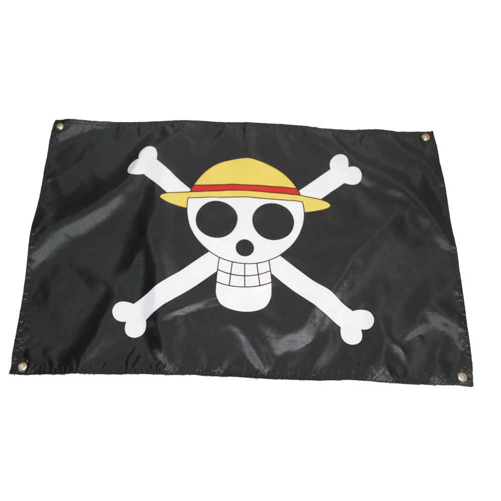 

One Piece straw hat pirates trumpet banner of custom props COSPLAY animation around wholesale pirates flag