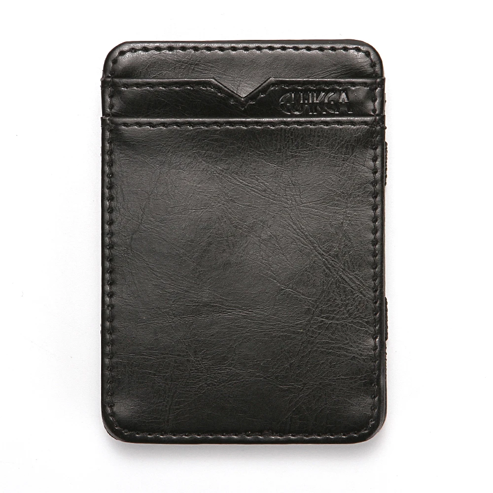 Волшебный кошелек CUIKCA с резьбой унисекс волшебный зажимом для денег тонкий
