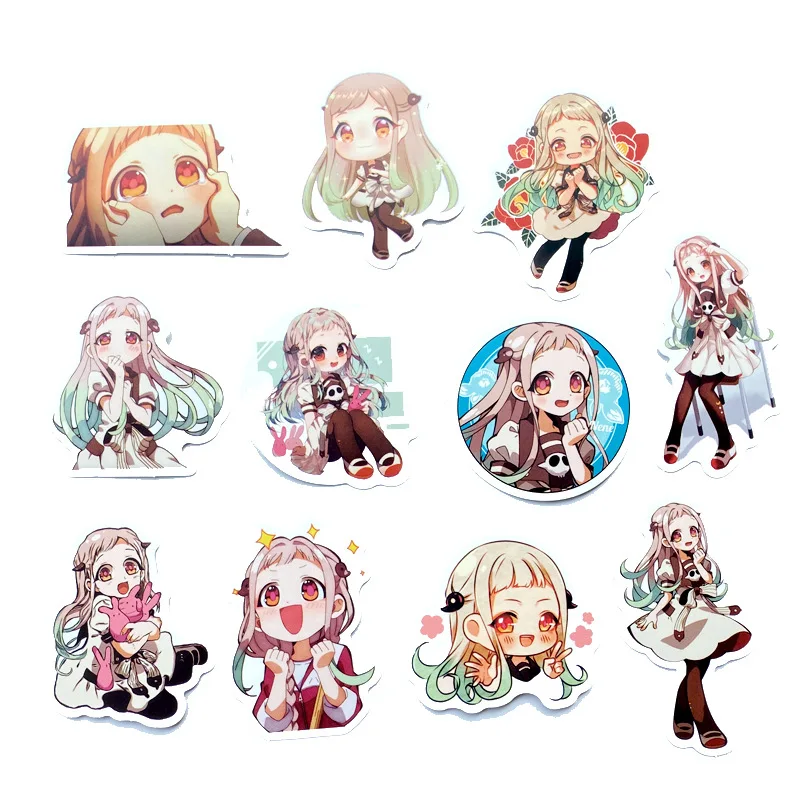 50PCS/Pack Anime Toilet-Bound Hanako-kun Manga Crystal Stickers LD | Игрушки и хобби