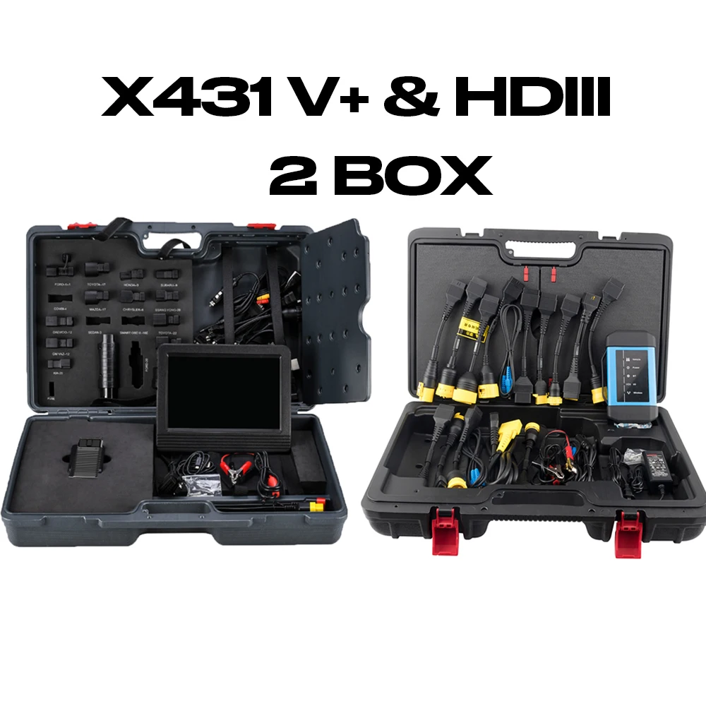 Launch X431 V + Plus OBD2 сканер HDIII модель сверхмощный автомобильный диагностический
