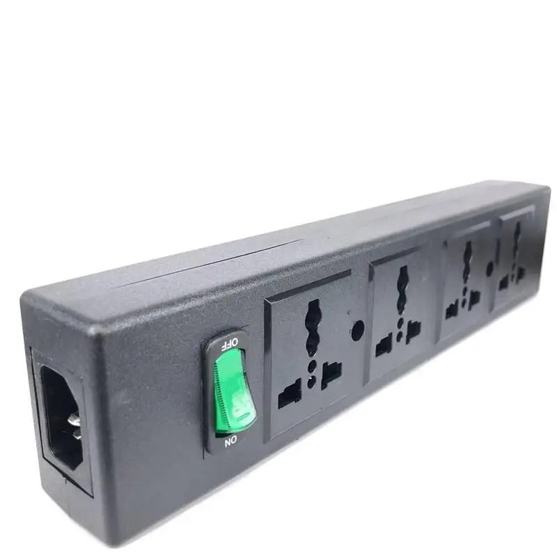 Универсальная 4 розетка с защитой от перегрузки выключатель цепи сторонний выход