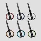 Ножницы Fizz с чешуей, бытовые, Офисные, школьные, антикоррозийные ручные ножницы сделай сам, скотч, ножницы для бумаги кроп-инструмент, 6 цветов