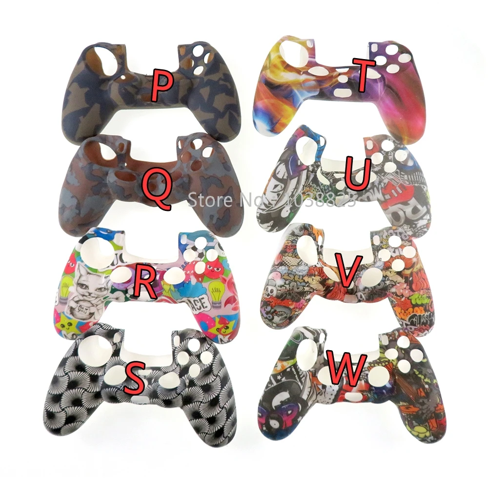 Силиконовый Камуфляжный защитный чехол для контроллера Sony PS4 Pro Slim | Электроника