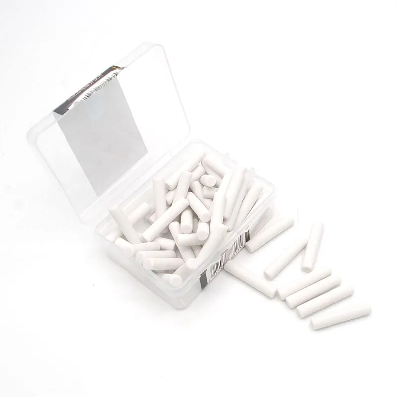 50 шт./компл. белый Электрический вращающийся сменный резиновый ластик Ластики